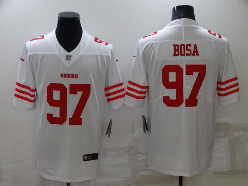 Men San Francisco 49ers #97 Bosa White New 2022 Nike Limited Vapor Untouchable NFL Jersey